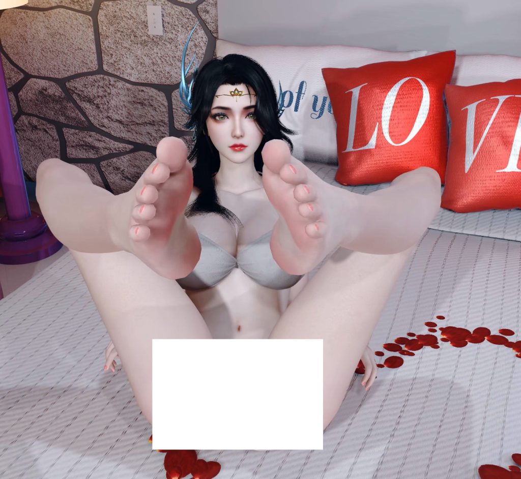 玄衣师娘的玉足-